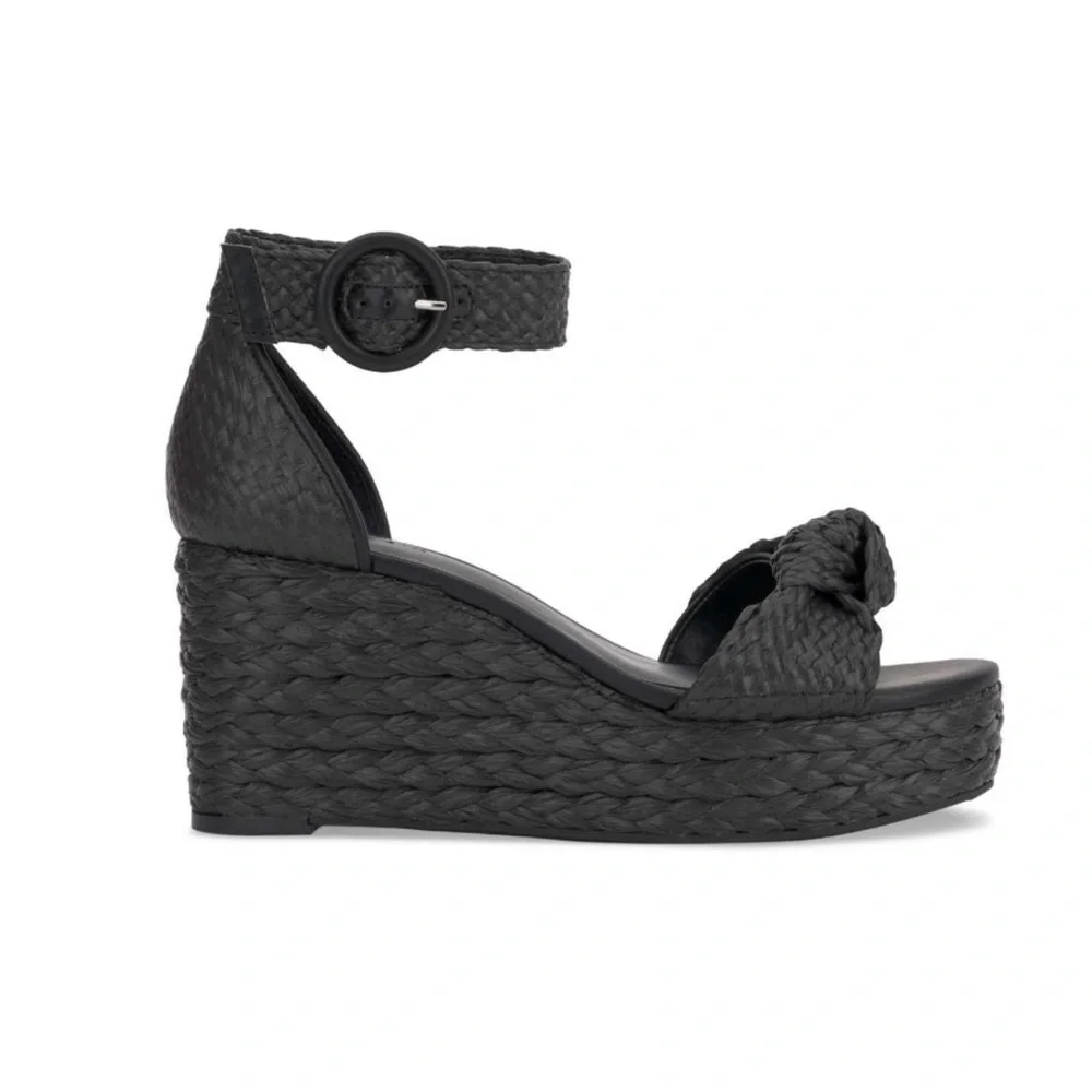 Women’s ON•34TH Nihari Knot Wedge Sandal - Picture 4 of 6
